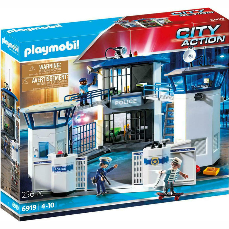 Playmobil City Action Αρχηγείο Αστυνομίας και Φυλακή Ασφαλείας 6919