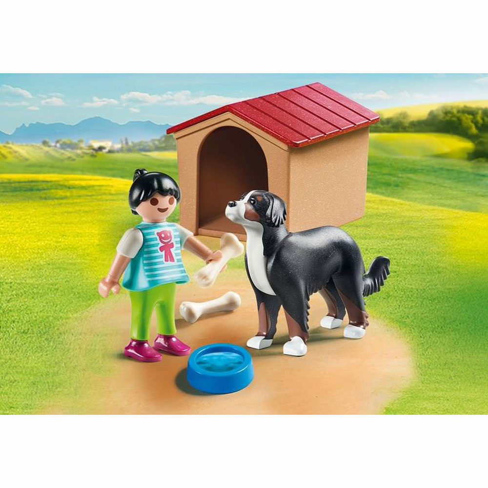 Playmobil Country Παιδικό Με Σκύλο 70136