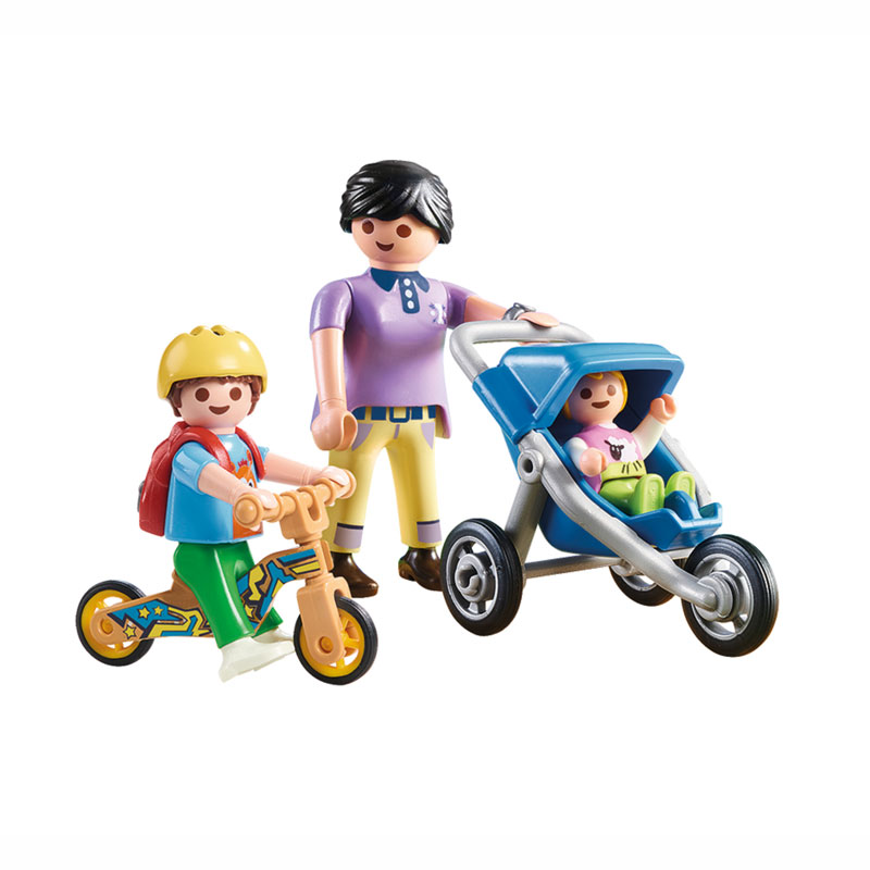 Playmobil City Life Μαμά και παιδάκια 70284