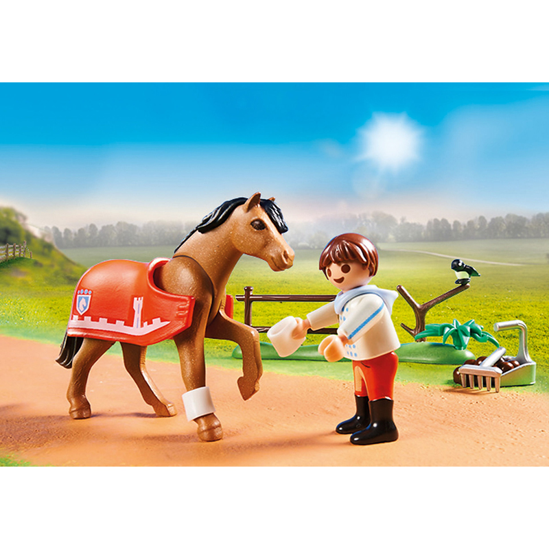 Playmobil Country Αναβάτης με Πόνυ Connemara 70516