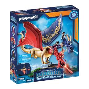 Playmobil Dragons The Nine Realms - Οι Wu Και Wei Με Την Jun 71080