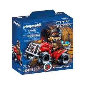 Playmobil City Action Πυροσβέστης με γουρούνα 4x4 71090