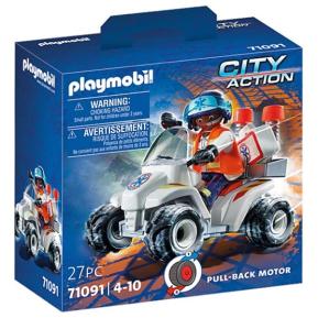 Playmobil City Action Διασώστρια με γουρούνα 4x4 71091