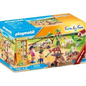 Playmobil Ζωολογικός κήπος με ήμερα ζωάκια 71191