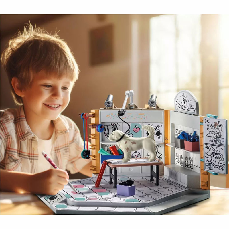 Playmobil Color Κομμωτήριο σκύλων 71514