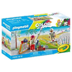 Playmobil Color Πάρκο Skate 71515