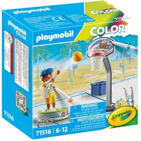 Playmobil Color Προπόνηση Μπάσκετ 71516