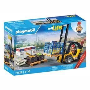Playmobil My Life Περονοφόρο ανυψωτικό όχημα με φορτία 71528