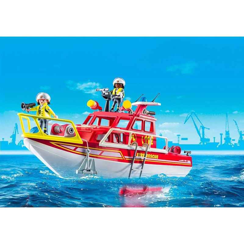 Playmobil Action Πυροσβεστικό Σκάφος Διάσωσης 71598