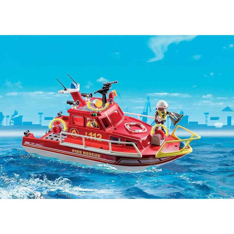 Playmobil Action Πυροσβεστικό Σκάφος Διάσωσης 71598