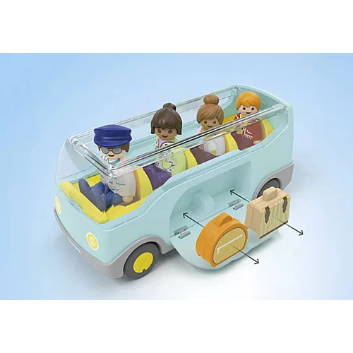 Playmobil Junior Πούλμαν 71682