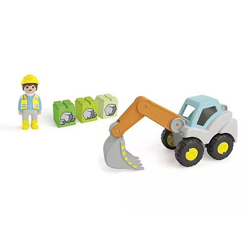 Playmobil Junior Φορτωτής Εκσκαφέας 71684