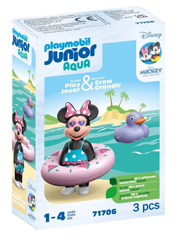 Playmobi Junior & Disney Η Μίνι Μάους είναι έτοιμη για βουτιές 71706