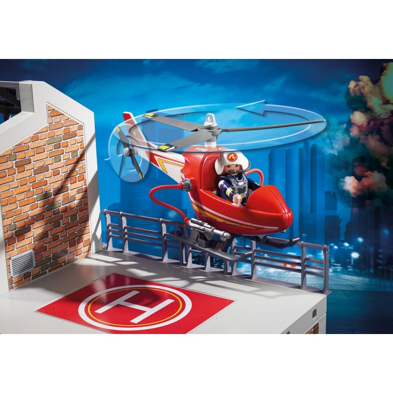 Playmobil Μεγάλος Πυροσβεστικός Σταθμός 9462