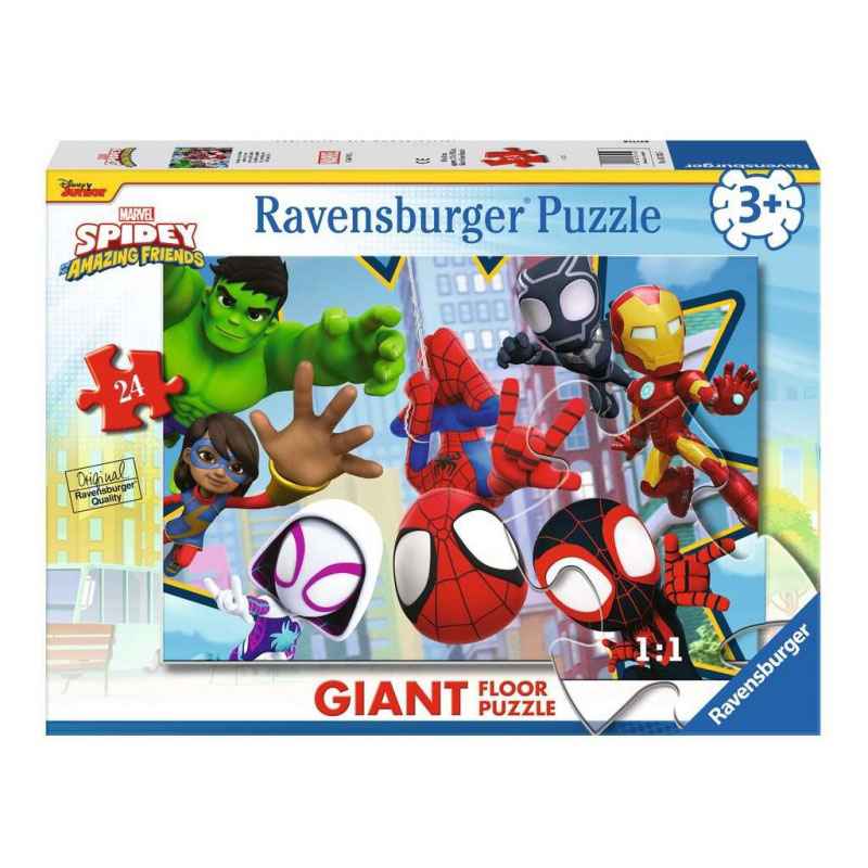 Ravensburger Παζλ Δαπέδου 24 τεμ. Spidey & Friends 031825