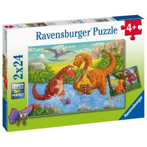 Ravensburger Παζλ 2x24 τμχ Δεινόσαυροι 05030