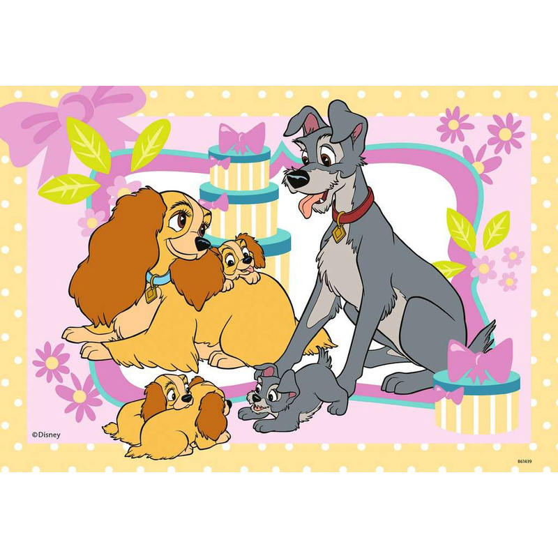 Ravensburger Παζλ 2x24 τμχ Σκυλιά Της Disney 05087