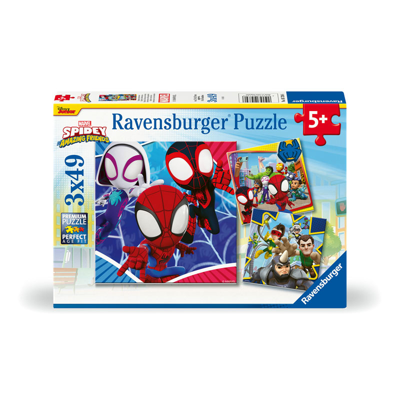 Ravensburger 3X49 τμχ Spidey & Friends 05730