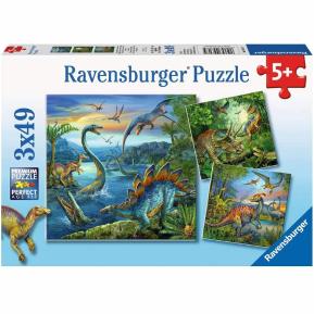 Ravensburger Παζλ 3x49 τμχ Δεινόσαυροι 09317