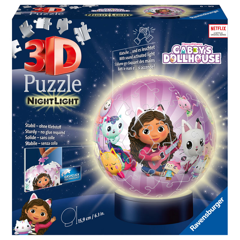 Ravensburger 3D Puzzle Gabby's Dollhouse 11586