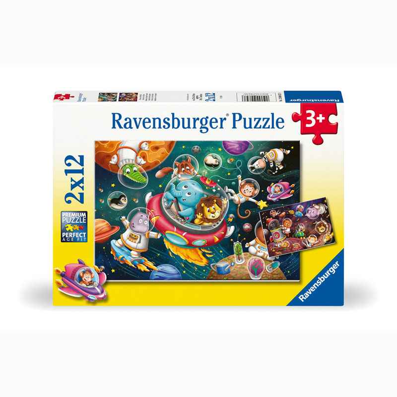 Ravensburger Παζλ 2x12 Διάστημα  12000857