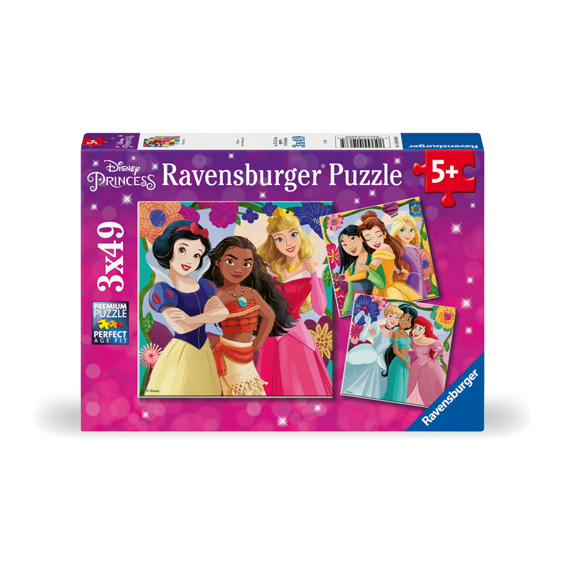 Ravensburger 3x49 τμχ Disney Princess 12001068