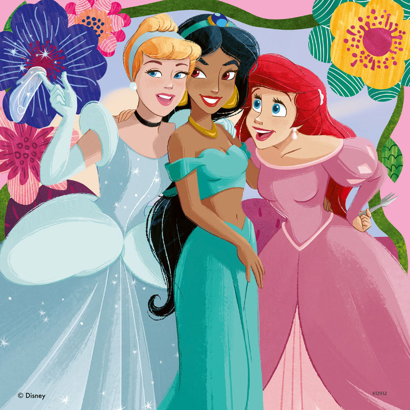 Ravensburger 3x49 τμχ Disney Princess 12001068