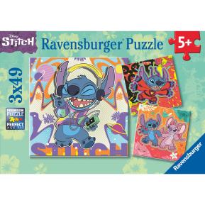 Ravensburger 3x49 τμχ Stitch 12001070