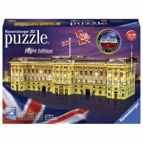 Ravensburger 3D Puzzle Night Edition 216 τμχ Παλάτι του Μπάκιγχαμ 12529