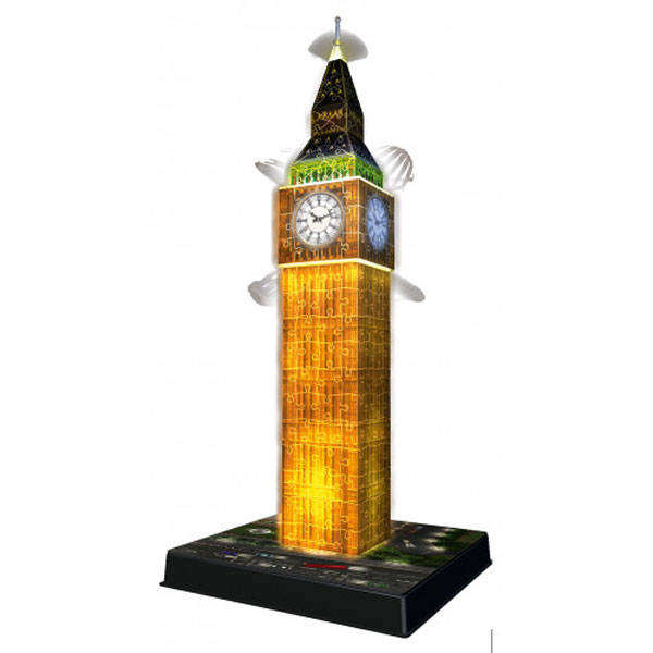 Ravensburger 3D Puzzle Big Ben Night Edition 216 τμχ 12588