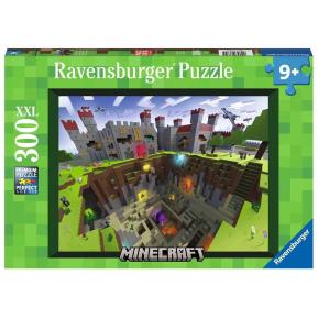 Ravenburger Παζλ 300XXL τμχ Minecraft Cutaway 13334