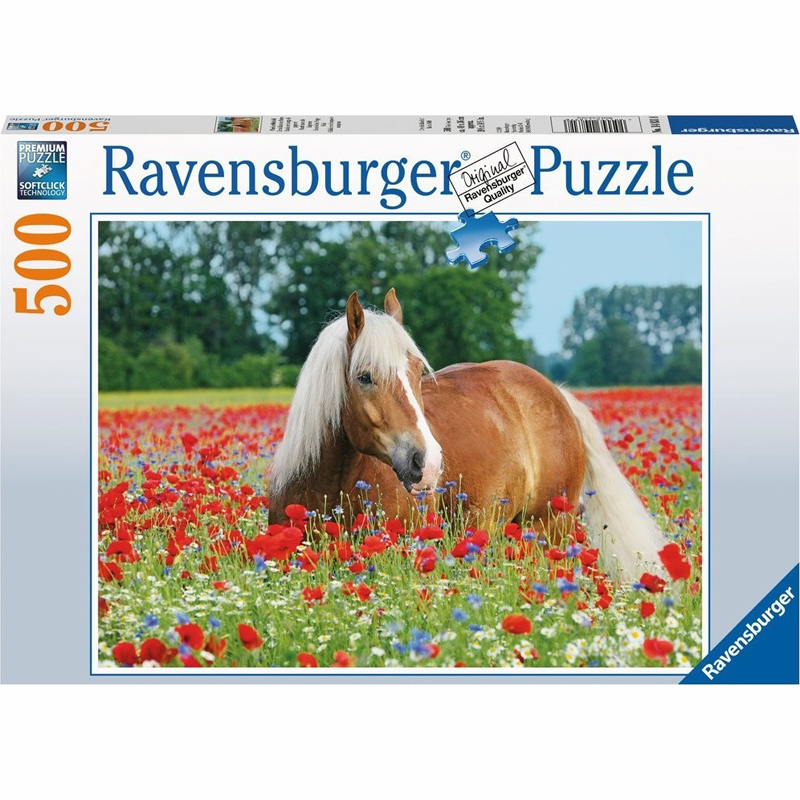 Ravensburger Puzzle 500 τμχ. Άλογο στο Λειβάδι 14831