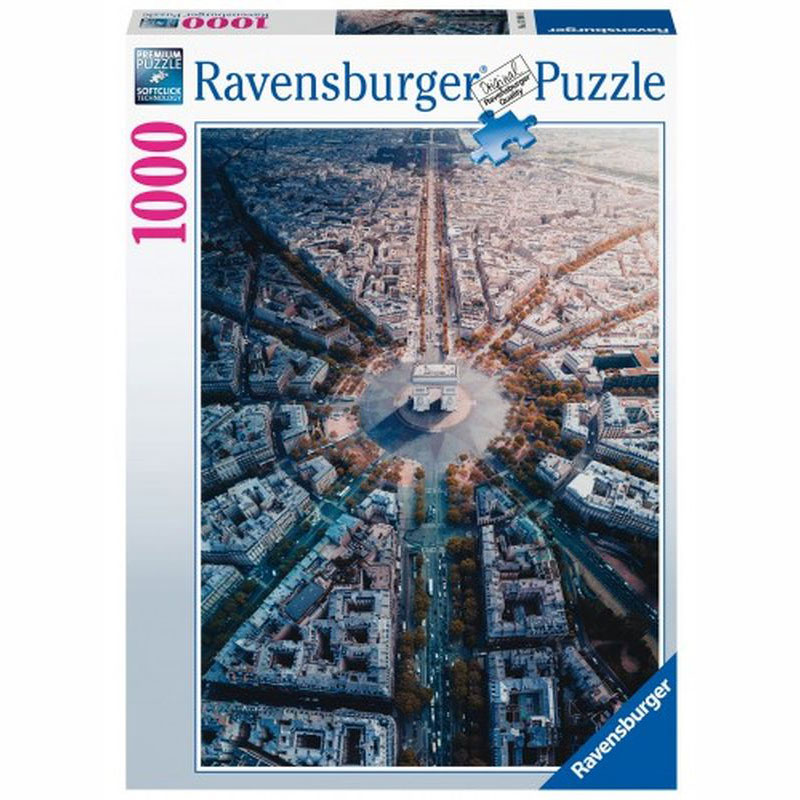 Ravensburger Παζλ 1000 τμχ Παρίσι Από Ψηλά 15990