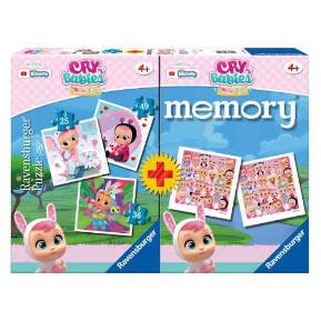 Ravensburger Επιτραπέζιο Memory® & 3 Παζλ Cry Babies 20620