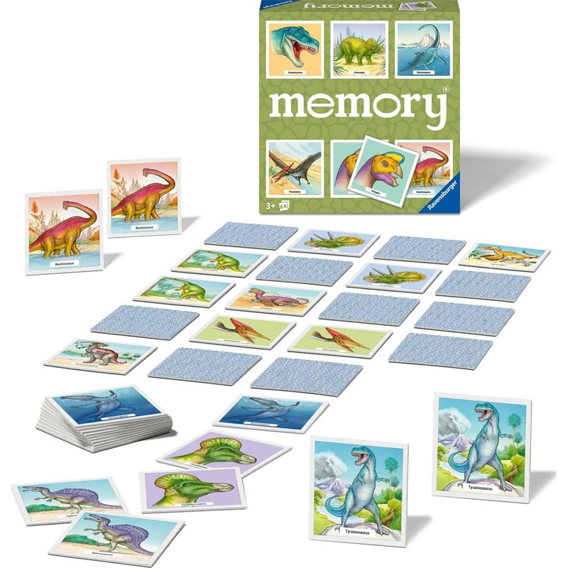 Ravensburger Επιτραπέζιο Μνήμης Memory® Δεινόσαυροι 20924