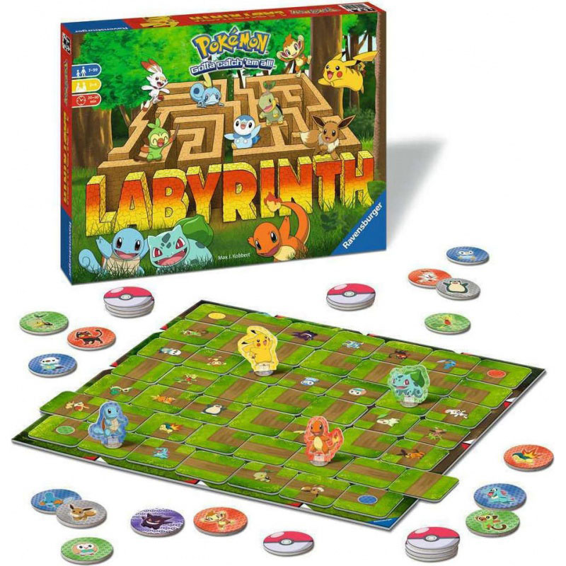 Ravensburger Επιτραπέζιο Labyrinth Pokemon 22590