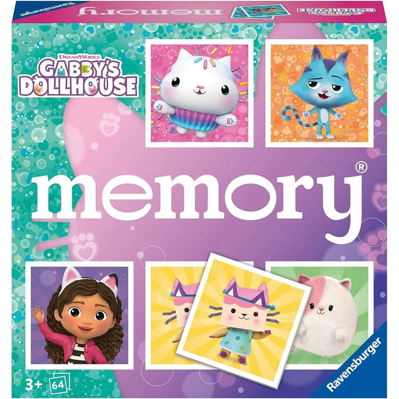 Ravensburger Επιτραπέζιο Μνήμης Memory® Gabby's Dollhouse 22596