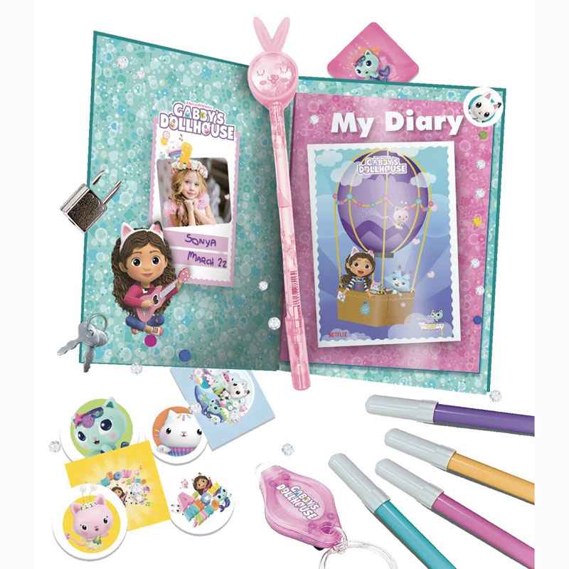 Lisciani Gabby's Dollhouse My Diary 106271