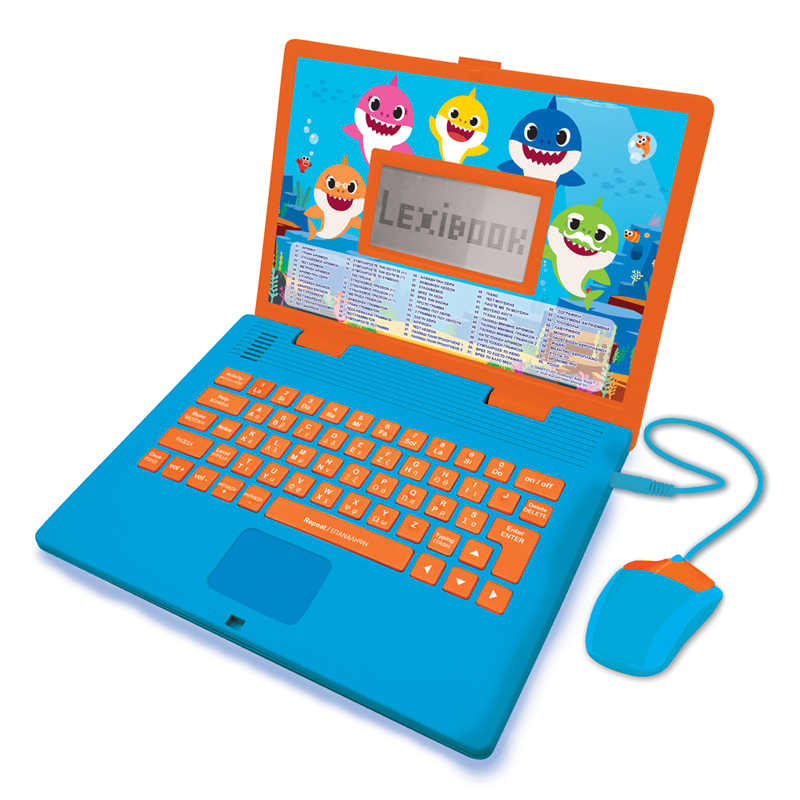 Lexibook Laptop Εκπαιδευτικό Δίγλωσσο Baby Shark JC598BSi8