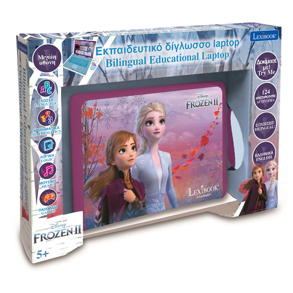 Lexibook Laptop Εκπαιδευτικό Δίγλωσσο Frozen JC598FZi8