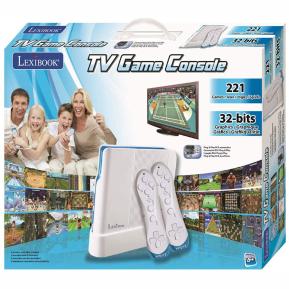 Lexibook TV Game Console Plug N Play Controlers Διαδραστική Κονσόλα με 221 παιχνίδια JG7425