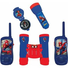 Lexibook Spiderman Σετ Walkie Talkies Κιάλια & Πυξίδα RPTW12SP