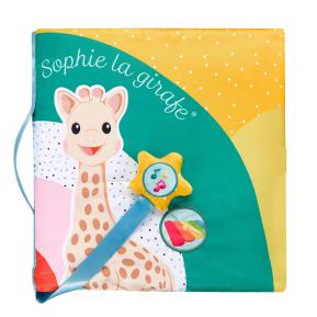 Sophie La Girafe Μεγάλο υφασμάτινο βιβλίο με δραστηριότητες "Αγγίζω και παίζω"