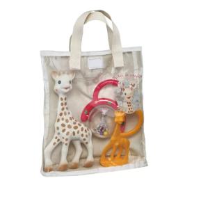 Sophie La Girafe Cotton Gift Bag (πορτοκαλί-κόκκινο) S516343