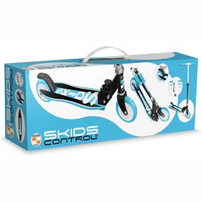 Stamp Foldable Scooter Skids Ergonomic Control PP Deck Μπλε JS123010