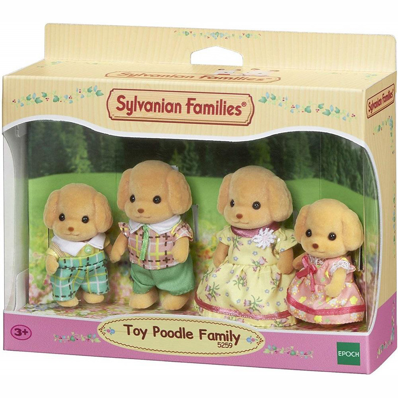 Sylvanian Families Toy Poodle Family Οικογένεια Σκυλάκια Κανίς 5259