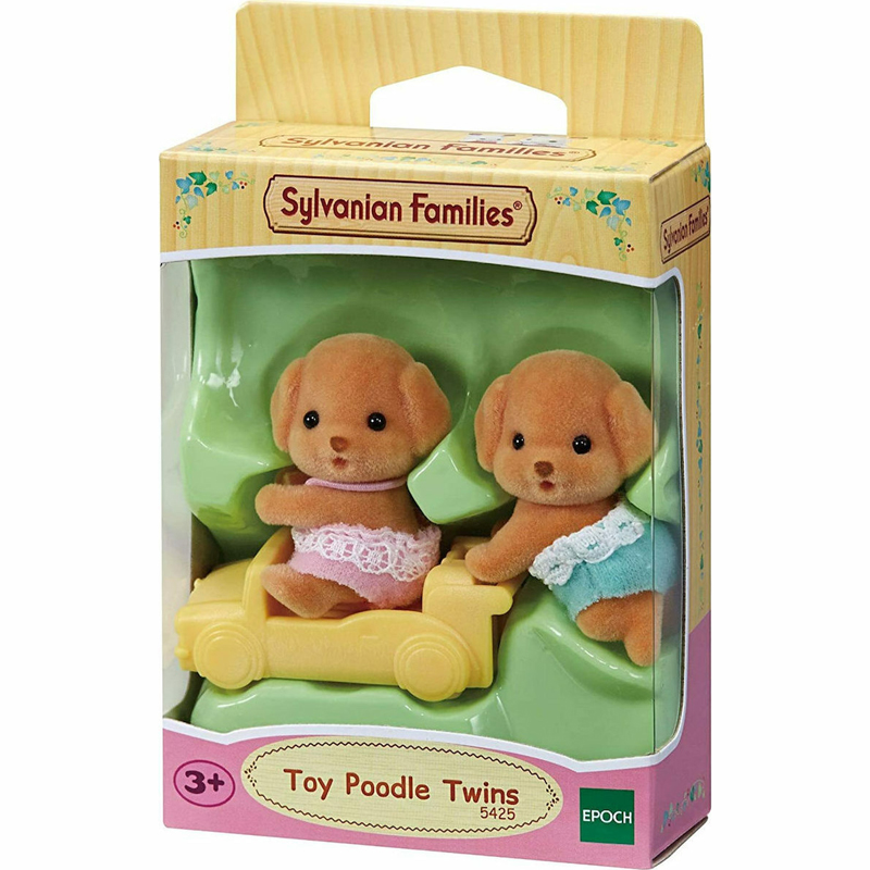 Sylvanian Families Toy Poodle Twins Δίδυμα Σκυλάκια Κανίς 5425