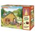 Sylvanian Families Log Cabin Gift Set (Green Roof) 5610