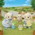 Sylvanian Families Blossom Gardening Set - Flora Rabbit Sister & Brother 5736