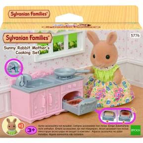 Sylvanian Families Sunny Rabbit Mother's Cooking Set 5776